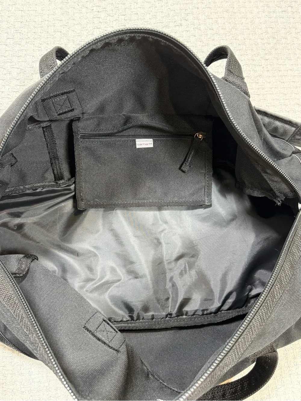Carhartt Black Duffel Bag